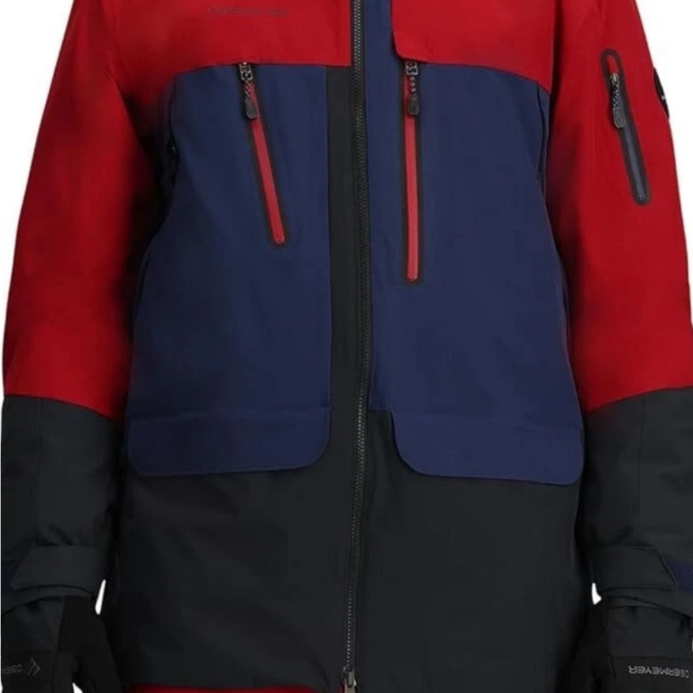 NWT  Obermeyer Cirque Jacket Rustic Red Men's Size S MSRP $349